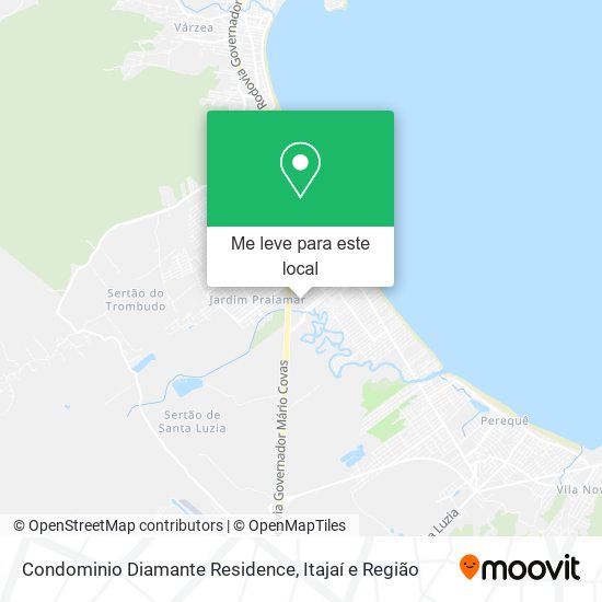 Condominio Diamante Residence mapa