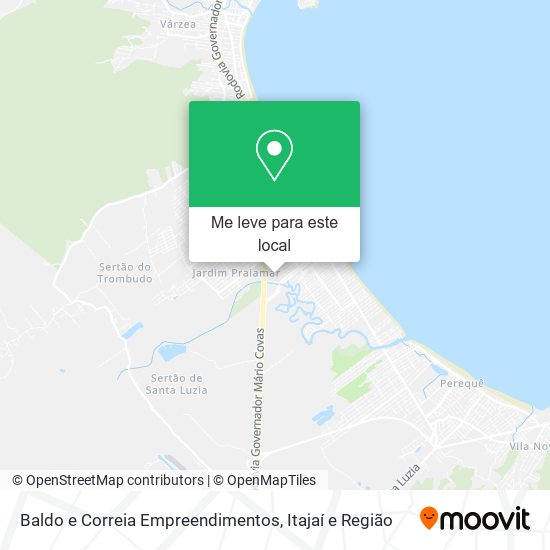 Baldo e Correia Empreendimentos mapa