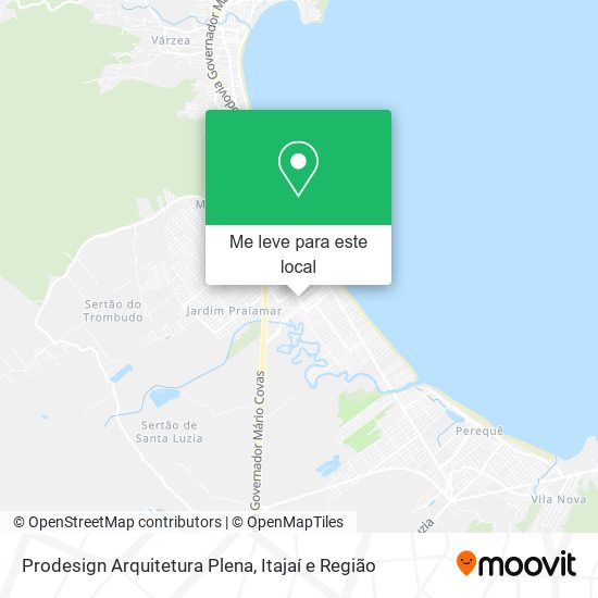 Prodesign Arquitetura Plena mapa