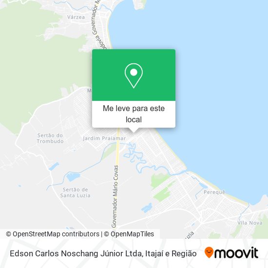 Edson Carlos Noschang Júnior Ltda mapa