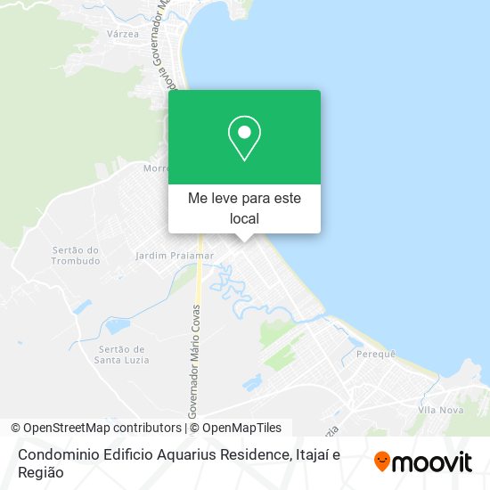 Condominio Edificio Aquarius Residence mapa