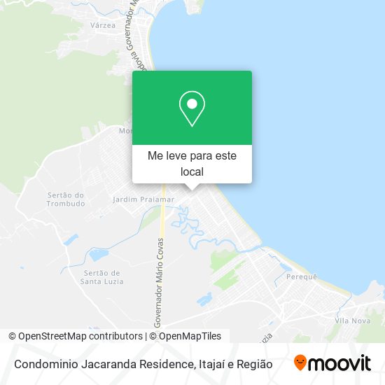 Condominio Jacaranda Residence mapa
