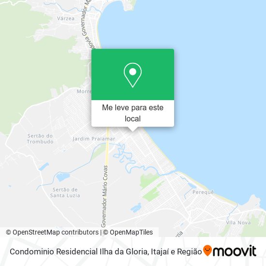 Condominio Residencial Ilha da Gloria mapa