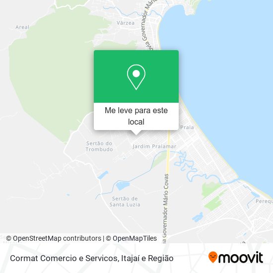 Cormat Comercio e Servicos mapa