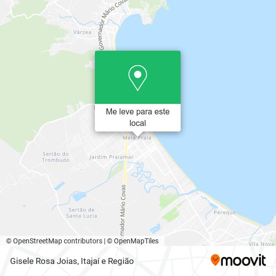 Gisele Rosa Joias mapa