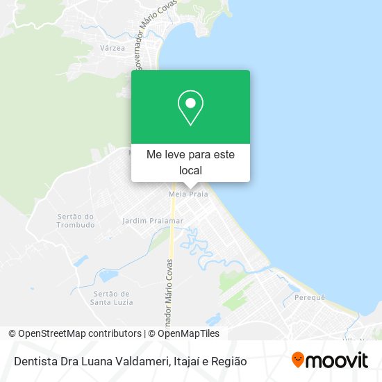 Dentista Dra Luana Valdameri mapa