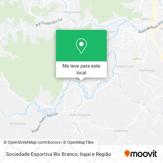 Sociedade Esportiva Rio Branco mapa