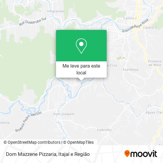 Dom Mazzene Pizzaria mapa
