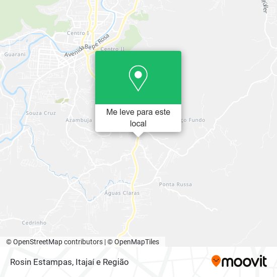 Rosin Estampas mapa