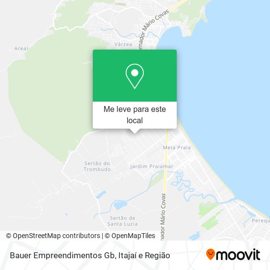 Bauer Empreendimentos Gb mapa