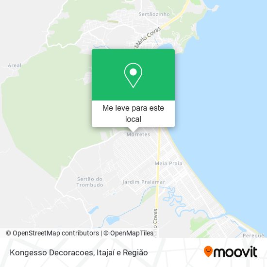 Kongesso Decoracoes mapa