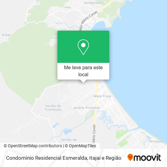 Condominio Residencial Esmeralda mapa