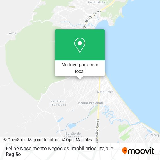 Felipe Nascimento Negocios Imobiliarios mapa