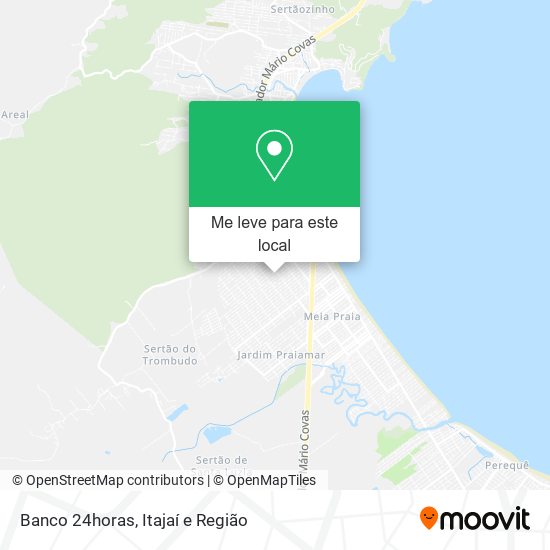 Banco 24horas mapa