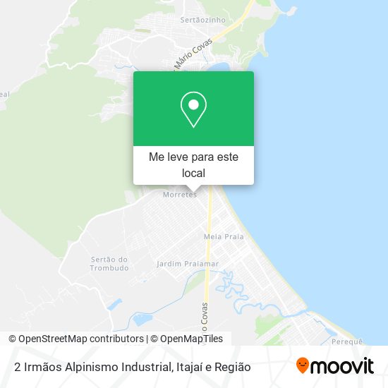 2 Irmãos Alpinismo Industrial mapa