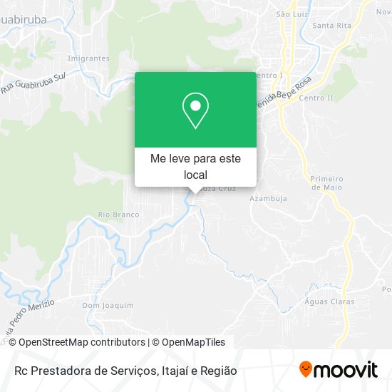 Rc Prestadora de Serviços mapa
