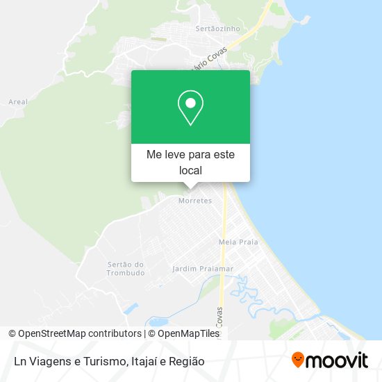 Ln Viagens e Turismo mapa