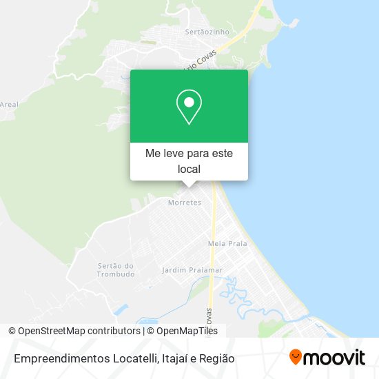 Empreendimentos Locatelli mapa