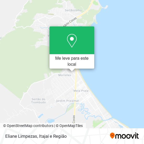Eliane Limpezas mapa