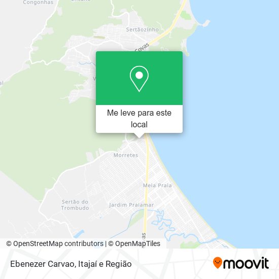 Ebenezer Carvao mapa