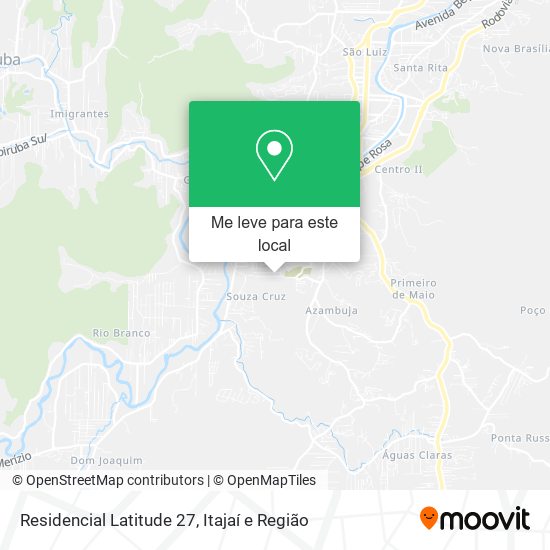 Residencial Latitude 27 mapa