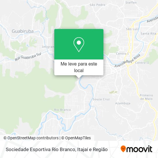 Sociedade Esportiva Rio Branco mapa