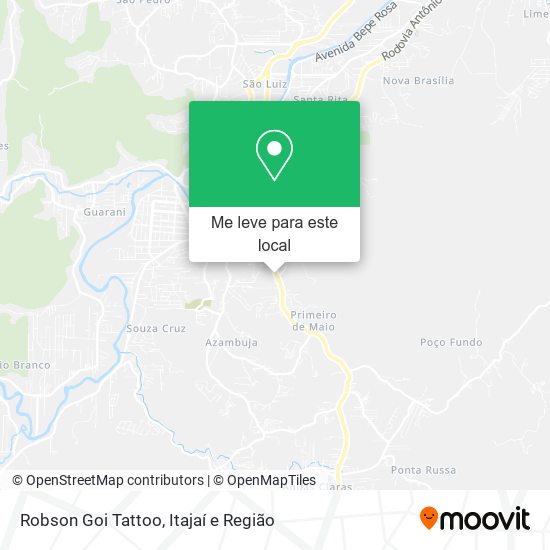 Robson Goi Tattoo mapa