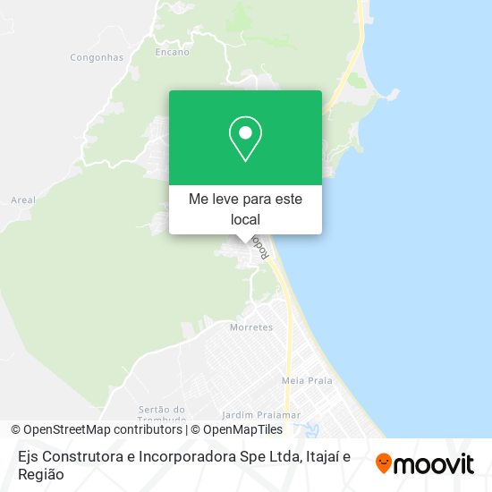 Ejs Construtora e Incorporadora Spe Ltda mapa