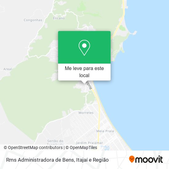 Rms Administradora de Bens mapa