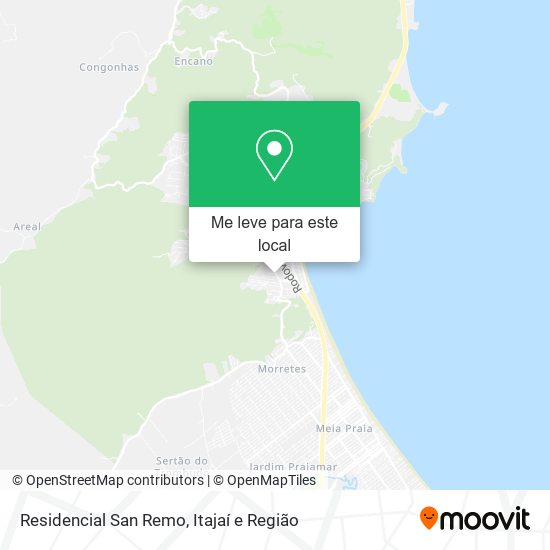 Residencial San Remo mapa