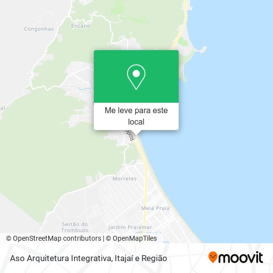 Aso Arquitetura Integrativa mapa