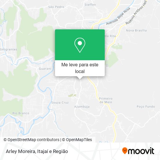 Arley Moreira mapa