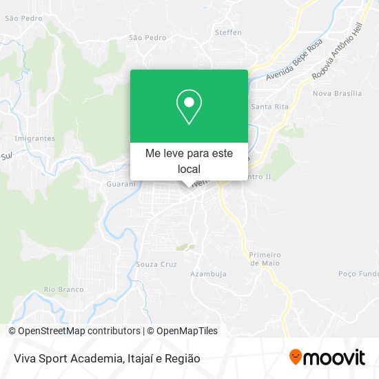 Viva Sport Academia mapa