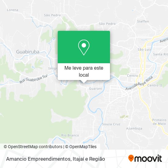 Amancio Empreendimentos mapa