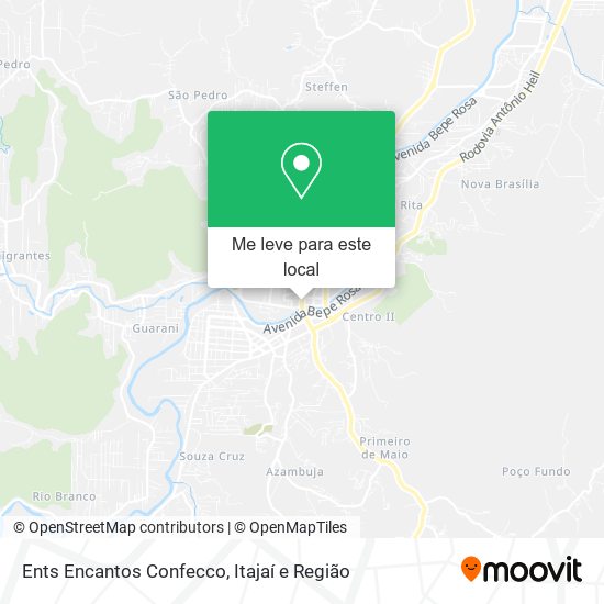 Ents Encantos Confecco mapa