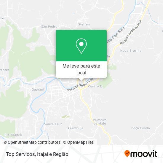 Top Servicos mapa