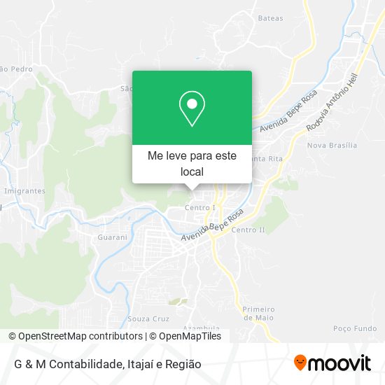 G & M Contabilidade mapa
