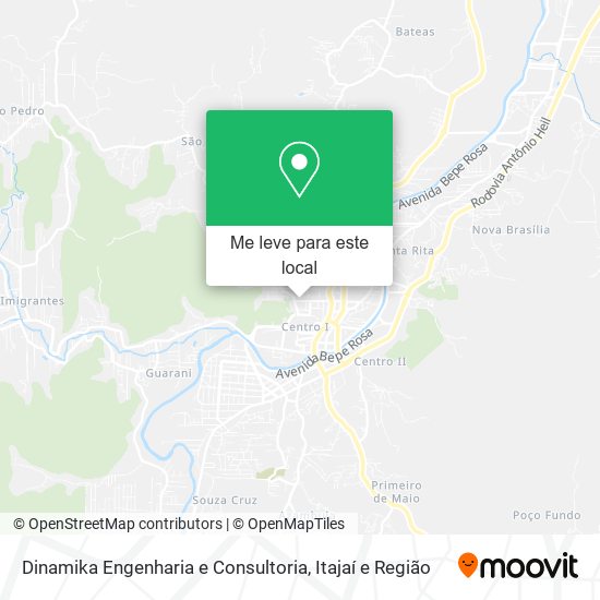 Dinamika Engenharia e Consultoria mapa