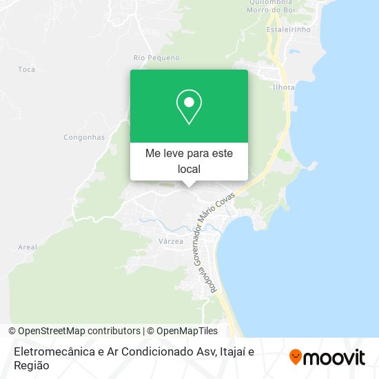 Eletromecânica e Ar Condicionado Asv mapa