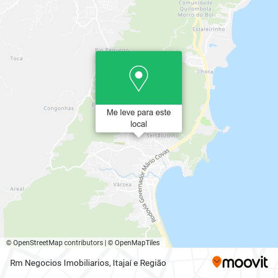 Rm Negocios Imobiliarios mapa