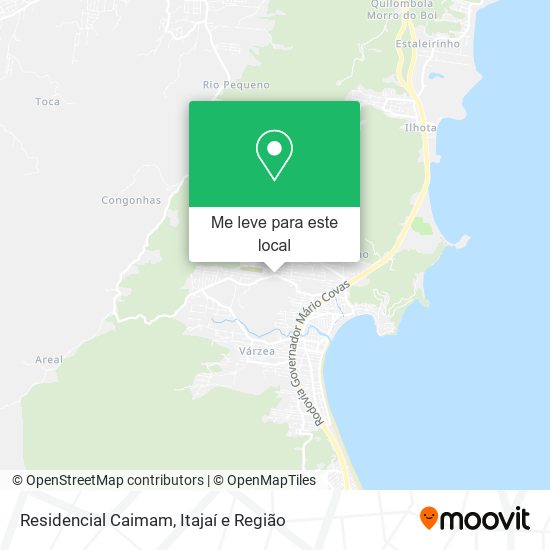 Residencial Caimam mapa