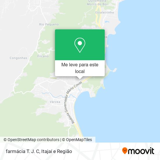 farmácia T. J. C mapa