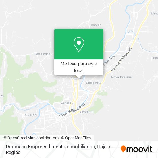 Dogmann Empreendimentos Imobiliarios mapa