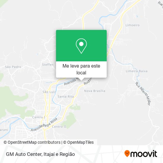 GM Auto Center mapa
