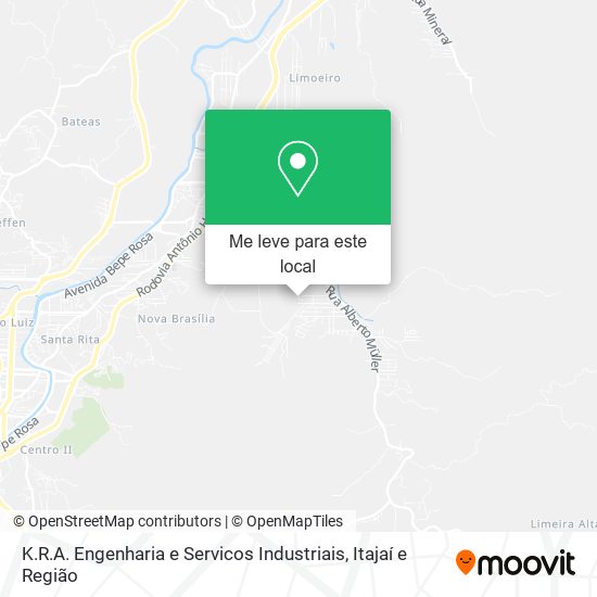 K.R.A. Engenharia e Servicos Industriais mapa