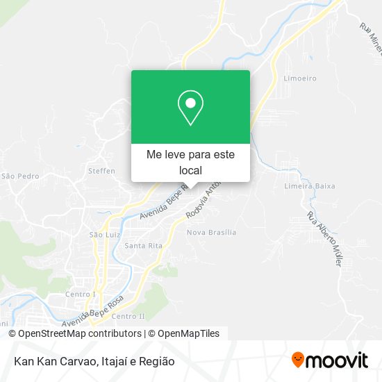Kan Kan Carvao mapa