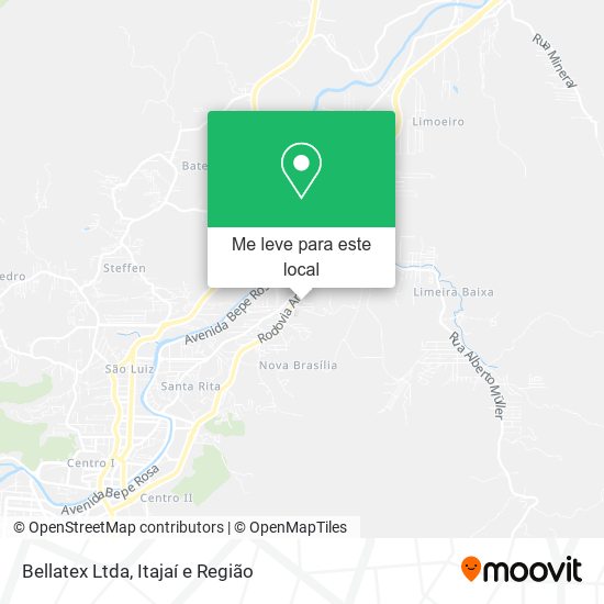 Bellatex Ltda mapa