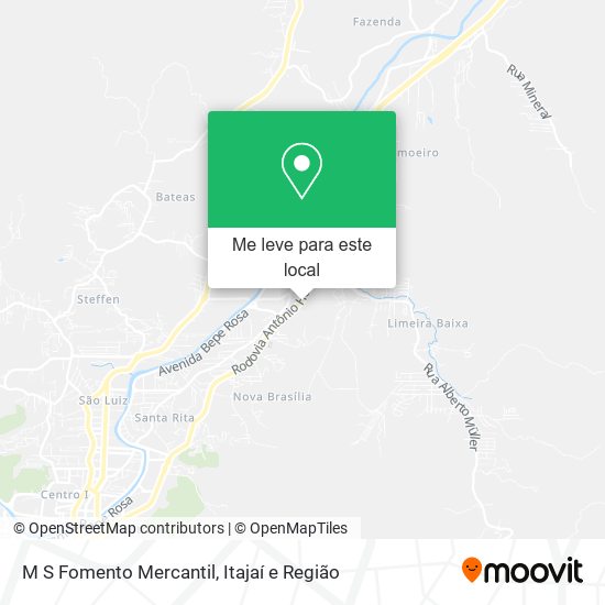 M S Fomento Mercantil mapa