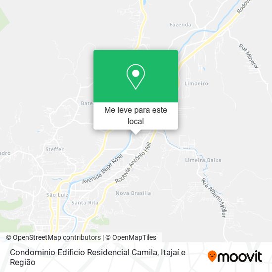Condominio Edificio Residencial Camila mapa