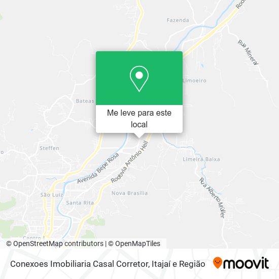 Conexoes Imobiliaria Casal Corretor mapa